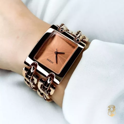 Guess Vanity Rose Gold Tone Watch 28mm
