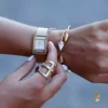 Guess Vanity Shine Gold Tone Watch 23mm