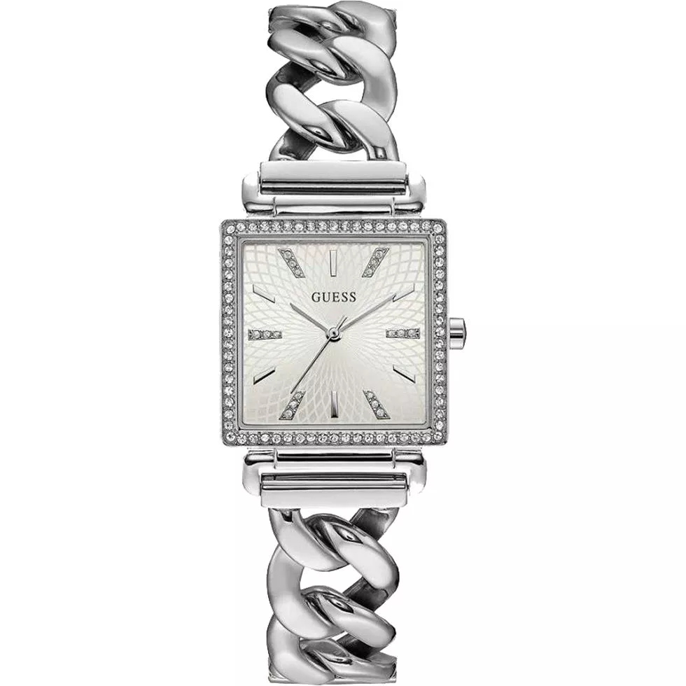 Guess Vanity Silver Watch 28mm