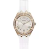 Guess Modern White Tone Watch 36mm