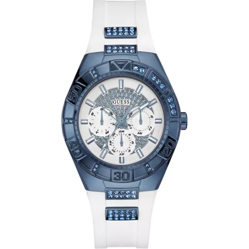 Guess Intrepid Blue Silicone Watch 40mm