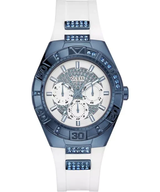 Guess Intrepid Blue Silicone Watch 40mm