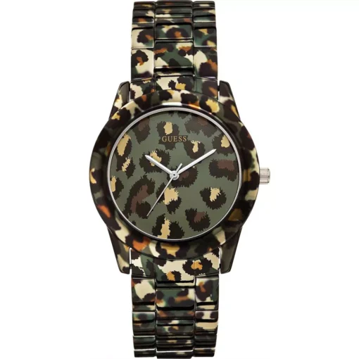 Guess Leopard Camouflage Watch 38mm