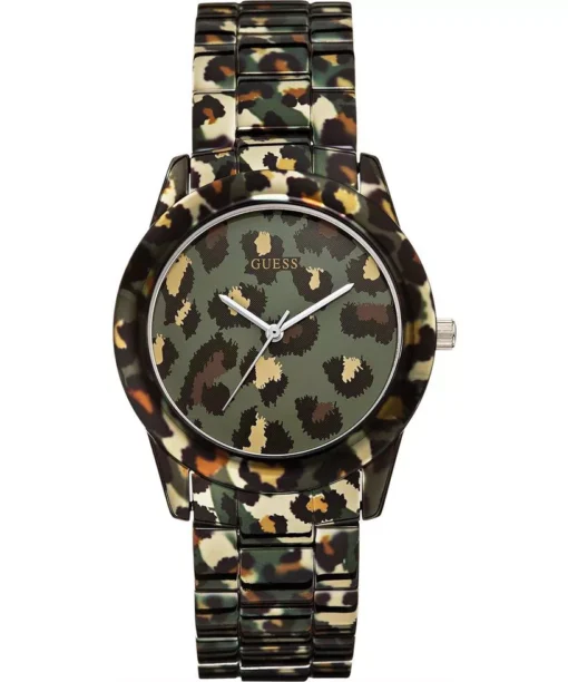 Guess Leopard Camouflage Watch 38mm
