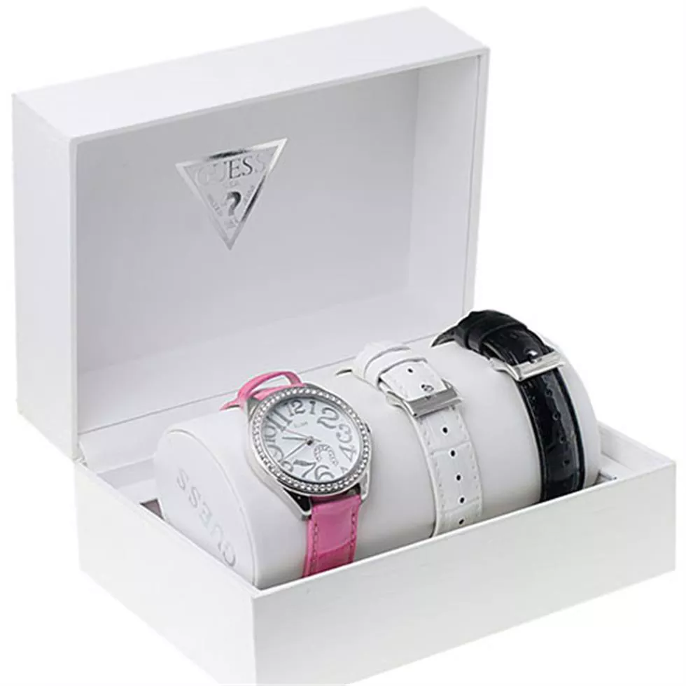 Guess Chelsea Pink Watch Set 37mm