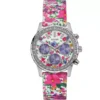 Guess Floral Multicolor Tone Watch 38mm