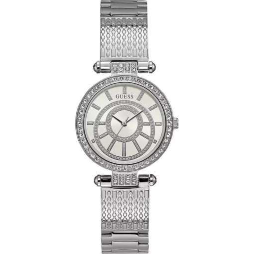 Guess Muse Silver Tone Watch 32mm