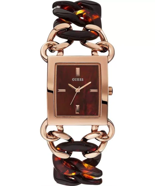 Guess Vanity Tortoise Look Watch 30x27mm