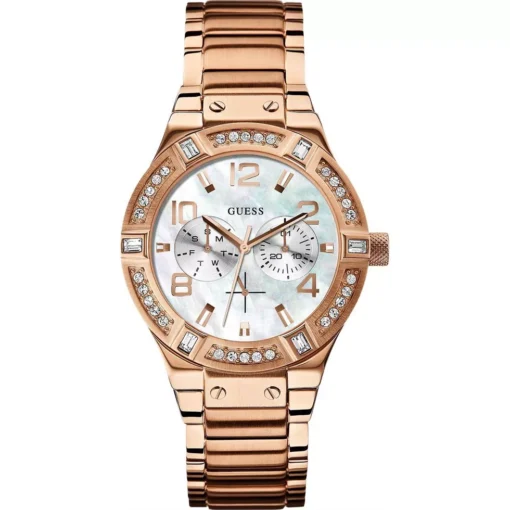 Guess Rigor Rose Gold Watch 39mm