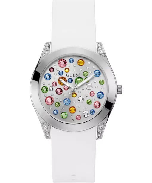 Guess Fantasia White Tone Watch 39mm