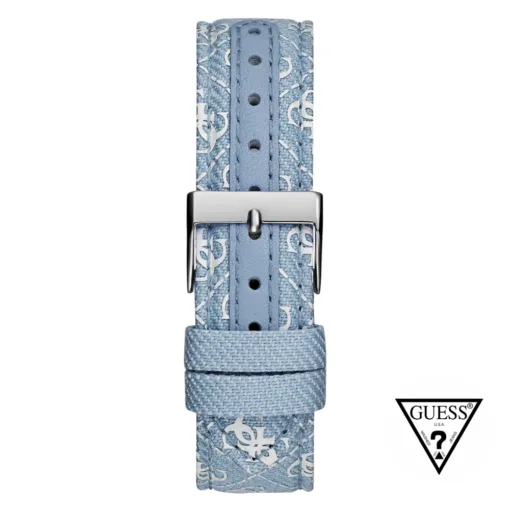 guess candy hearts blue watch