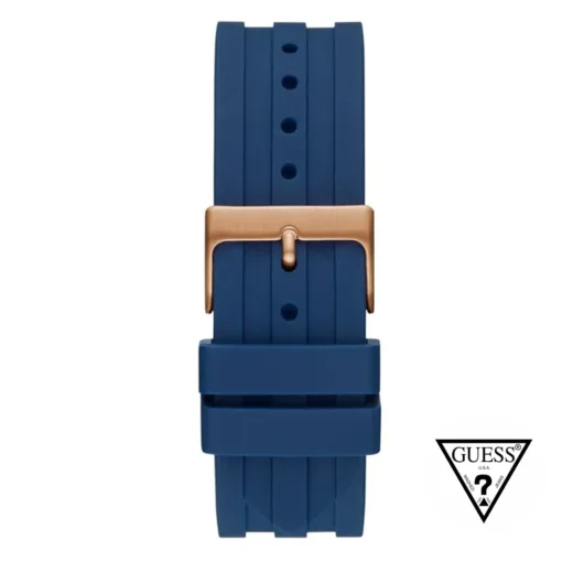 guess champ blue tone watch
