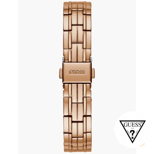 guess chelsea rose gold watch