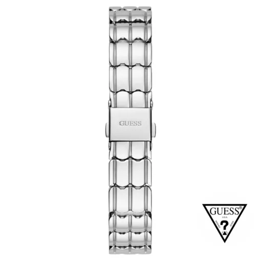 guess classic 2 tone analog watch