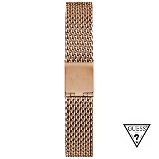 guess classic diamond mesh watch