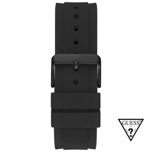 guess digital black tone watch