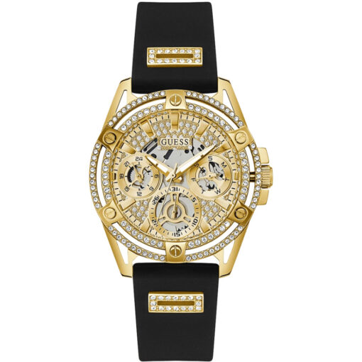 guess gold tone and black silicone watch 40mm5q9Yl 960 960.jpg?ver=1