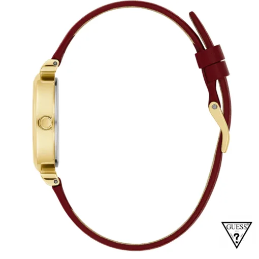 guess ladies burgundy gold tone watch 28mm19NG3R.webp?ver=1