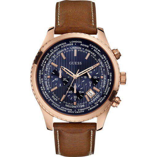 guess men s honey brown chronograph watch 46mmMETim 960 960.jpg?ver=1