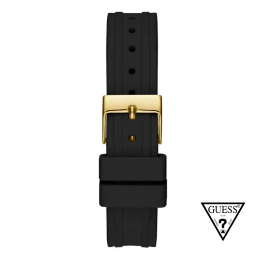 guess modern black tone watch 35