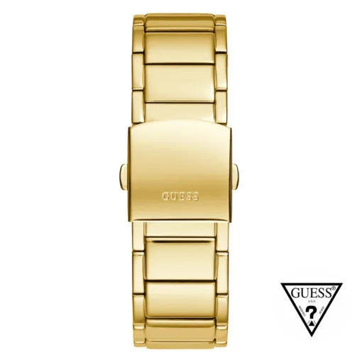 guess phoenix black and gold watch 41