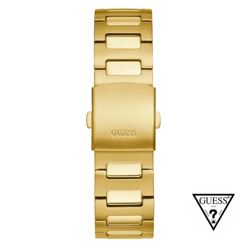 guess scope gold diamond watch