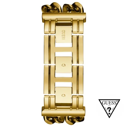 guess vaniti gold tone watch
